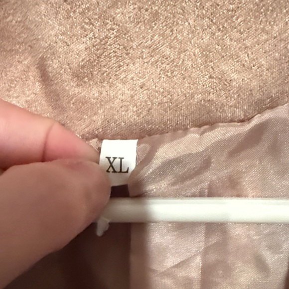 Western Tan Leather Fringe Jacket - Picture 2 of 3